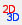 conmutar 2d 3d